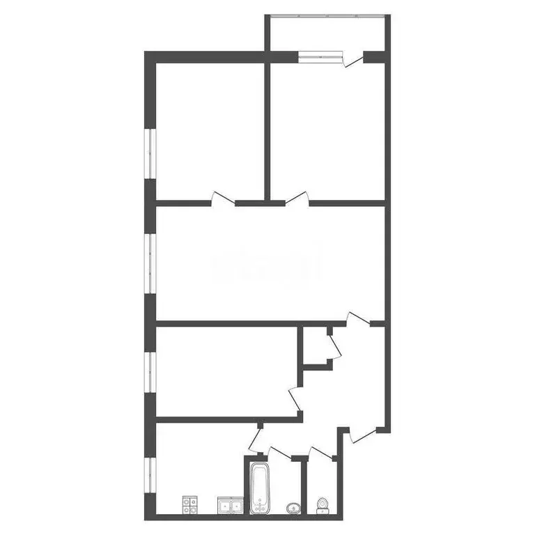 4-комнатная квартира: Свердловская область, Ирбитское муниципальное ... - Фото 1