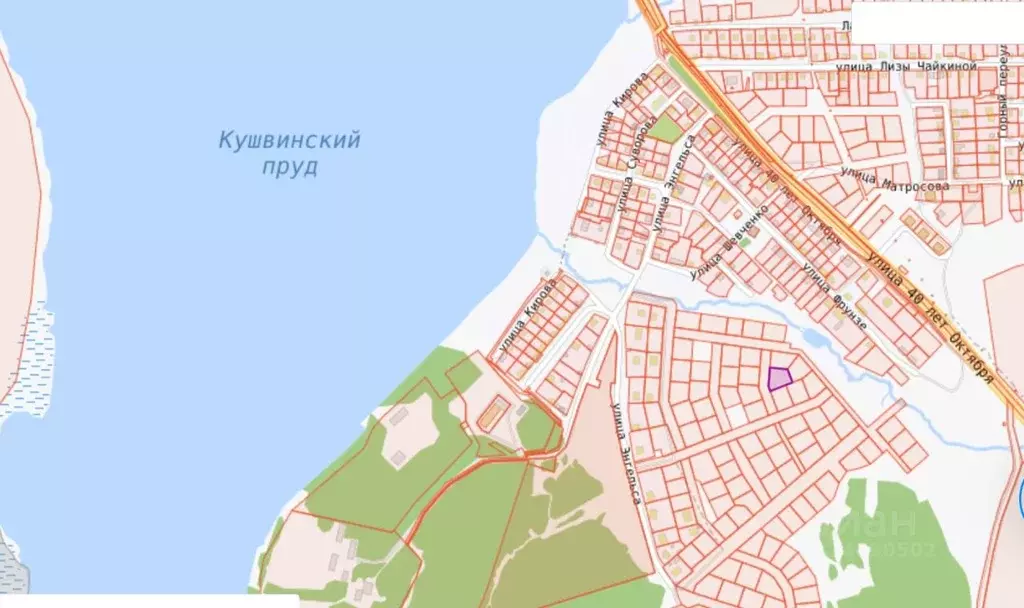 Участок в Свердловская область, Кушва  (16.12 сот.) - Фото 1