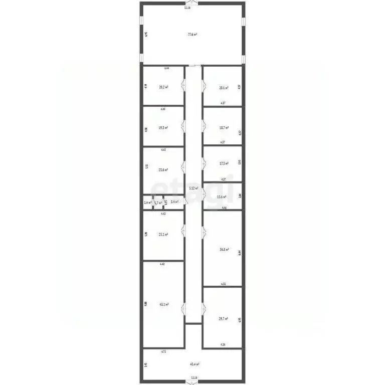 Помещение свободного назначения в Севастополь ш. Монастырское, 75 (24 ... - Фото 2
