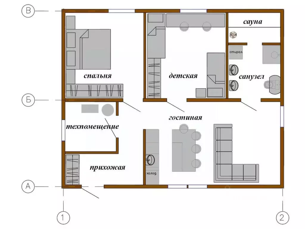 Дом в Хабаровский край, Хабаровск ул. Петровская, 13 (75 м) - Фото 2