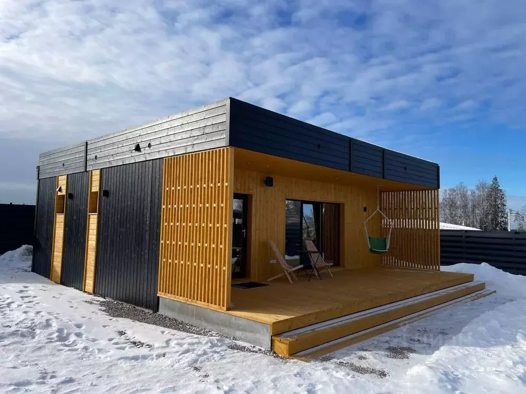 Дом в Ленинградская область, Приозерский район, Сосновское с/пос, Дача ... - Фото 1