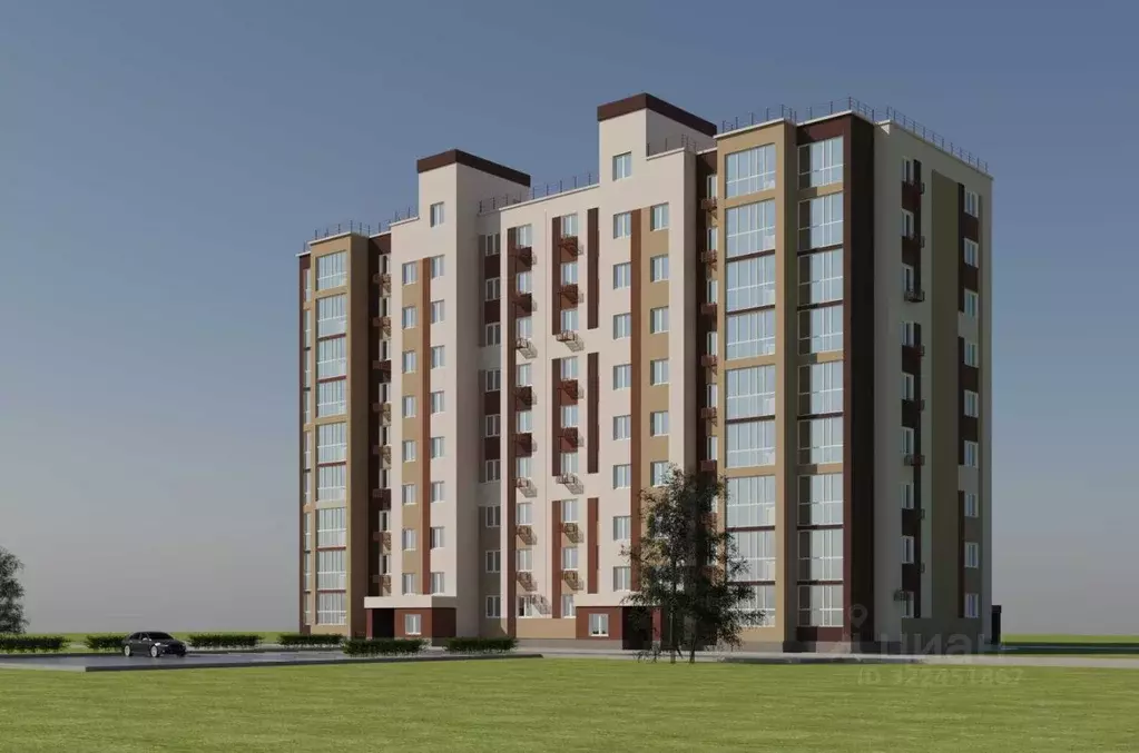 3-к кв. Ивановская область, Иваново ул. 2-я Чайковского, 40 (91.9 м) - Фото 2