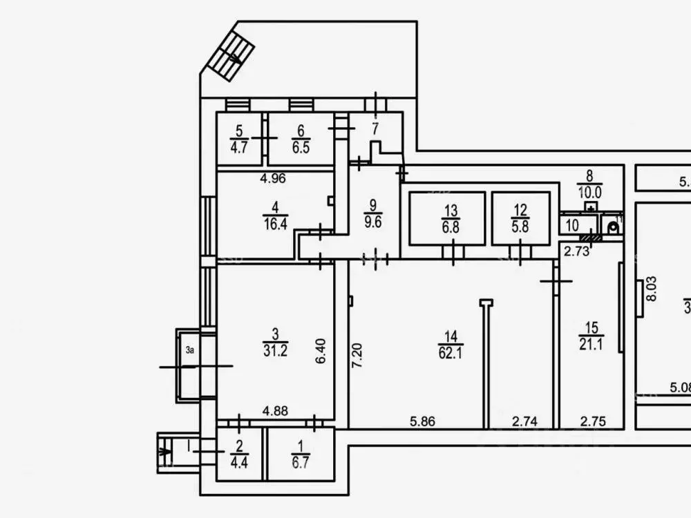 Помещение свободного назначения в Москва Большая Черемушкинская ул., ... - Фото 2