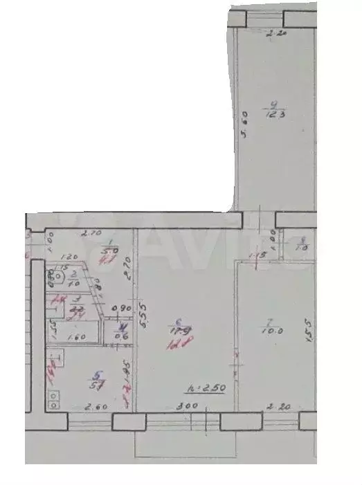 Аукцион: 3-к. квартира, 54,9 м, 4/5 эт. - Фото 0