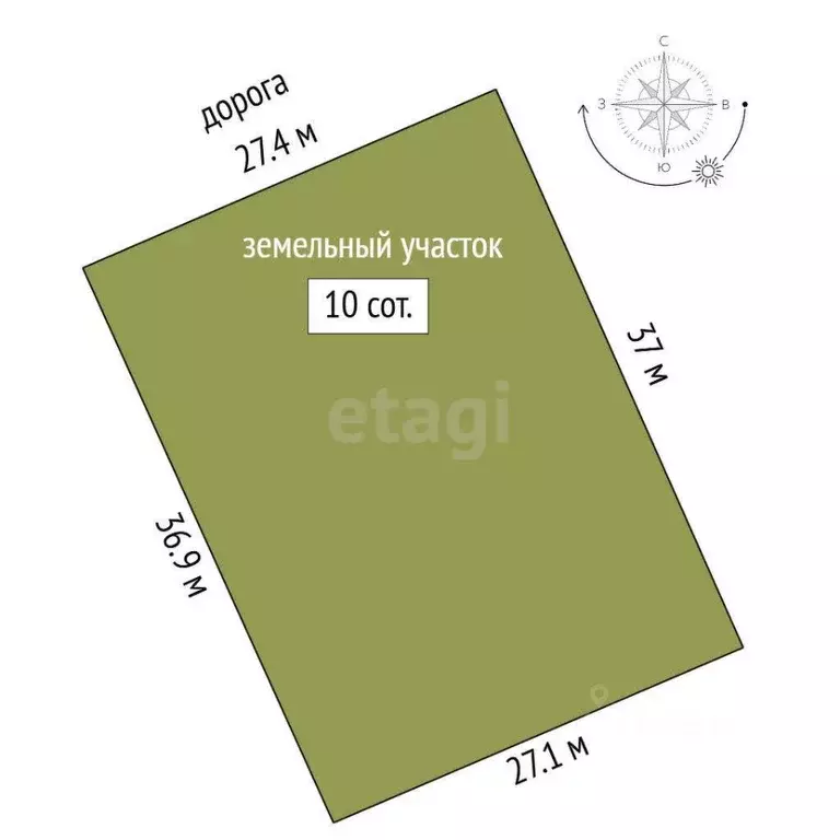 Участок в Саха (Якутия), Якутск ул. Ситим, 24/7 (10.0 сот.) - Фото 2