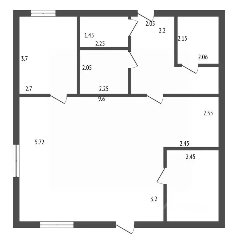 Дом в Ленинградская область, Волосовский район, Большеврудское с/пос, ... - Фото 2