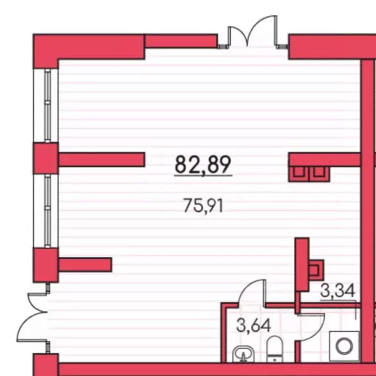 Помещение свободного назначения в Курганская область, Курган Заозерный ... - Фото 2