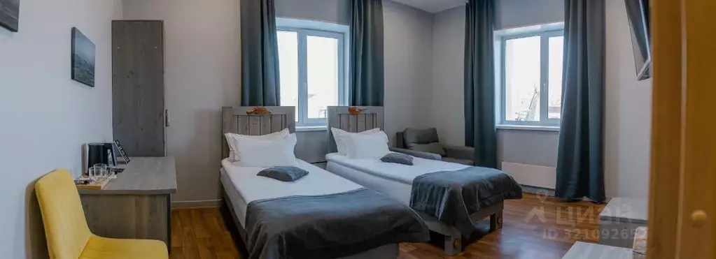 Комната Мурманская область, Кольский район, с. Териберка  (25.0 м) - Фото 1