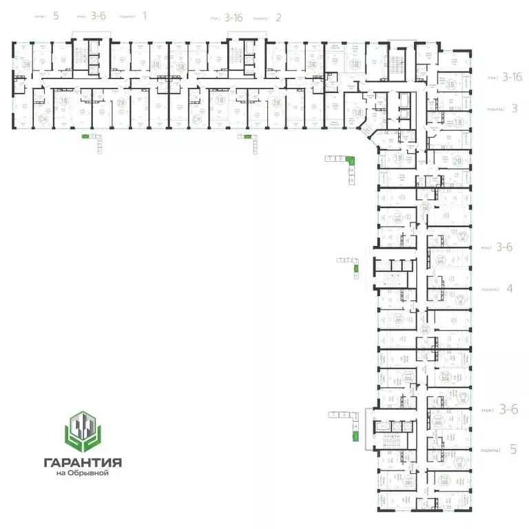 3-к кв. Краснодарский край, Краснодар Обрывная ул., 132/1к5 (87.41 м) - Фото 1