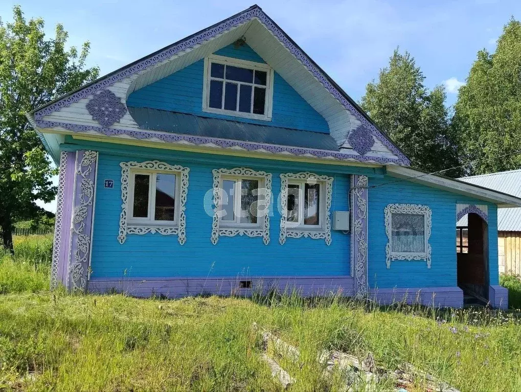 Дом в Вологодская область, Сямженский муниципальный округ, д. ... - Фото 0