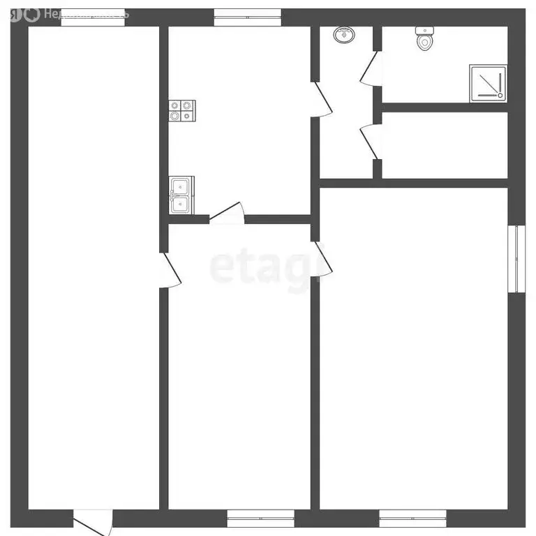 Дом в Навашино, Кооперативная улица (95.8 м) - Фото 1