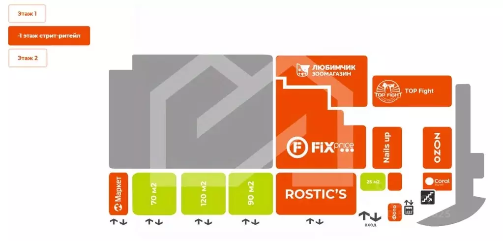 Торговая площадь в Москва Пятницкое ш., 39 (93 м) - Фото 2