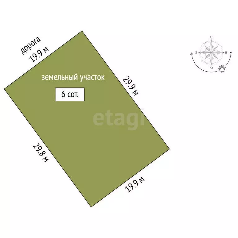 Участок в Новый Уренгой, ДНТ Титан (6 м) - Фото 1