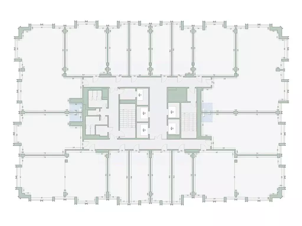 Офис в Москва 1-й Варшавский проезд, 1АС32 (38 м) - Фото 2