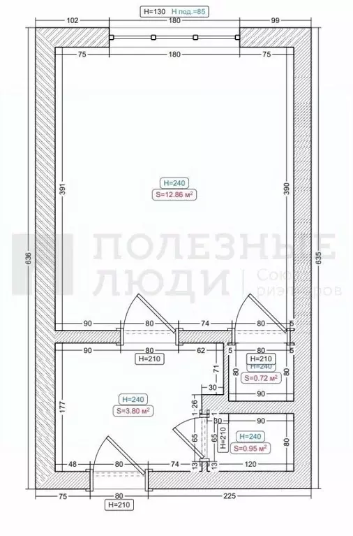 Студия Новгородская область, Великий Новгород ул. Зелинского, 34к1 ... - Фото 1
