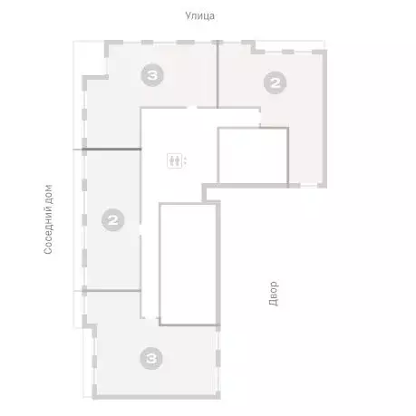 3-к кв. Новосибирская область, Новосибирский район, Краснообск рп, 3-й ... - Фото 0