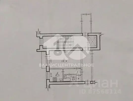1-к кв. Новосибирская область, Новосибирск ул. Никитина, 62 (32.3 м) - Фото 2