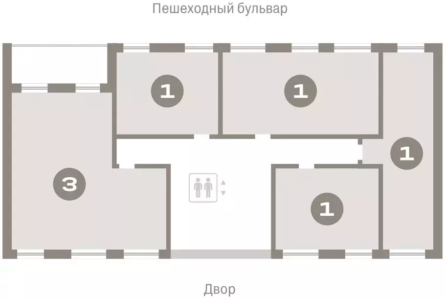 1-комнатная квартира: Екатеринбург, улица Академика Ландау, 7 (37.67 ... - Фото 0