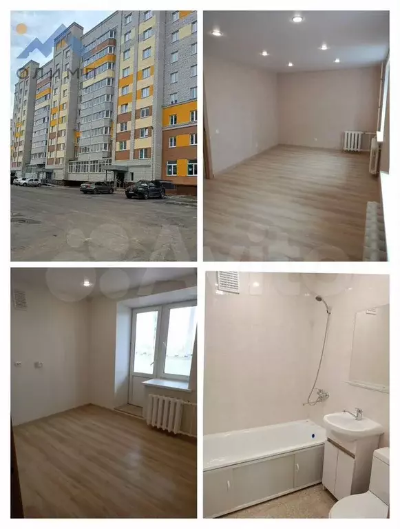 1-к. квартира, 39,1 м, 2/9 эт. - Фото 0