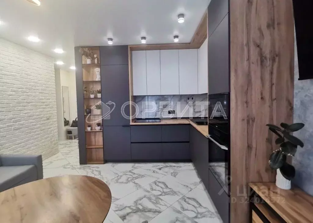 1-к кв. Тюменская область, Тюменский муниципальный округ, д. Патрушева ... - Фото 2