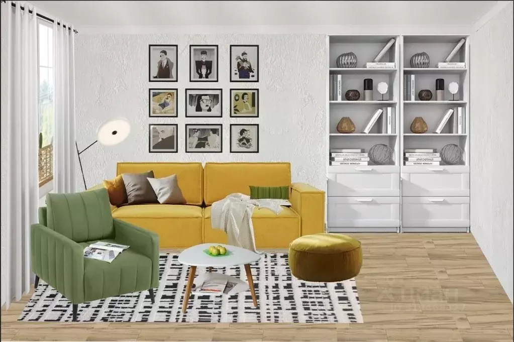 3-к кв. Ленинградская область, Гатчинский муниципальный округ, д. ... - Фото 1