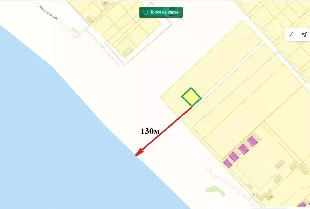 Участок в Крым, Сакский район, Молочненское с/пос, с. Витино  (5.0 ... - Фото 1