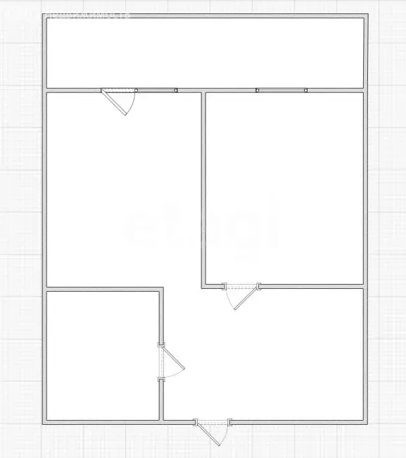 1-комнатная квартира: село Пестрецы, Школьная улица, 10Б (32 м) - Фото 1