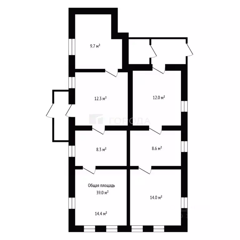 Дом в Новосибирская область, Новосибирск ул. Кирова, 313 (39 м) - Фото 2