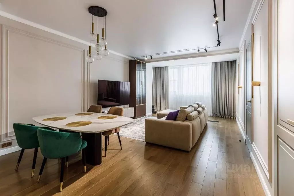 3-к кв. Краснодарский край, Сочи Адлер жилрайон, ул. Гвардейская, 34 ... - Фото 2