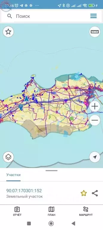 Участок в Крым, Ленинский район, с. Луговое  (790.0 сот.) - Фото 1
