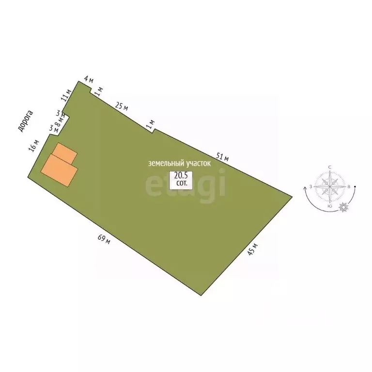 Дом в Башкортостан, Аургазинский район, Семенкинский сельсовет, с. ... - Фото 2