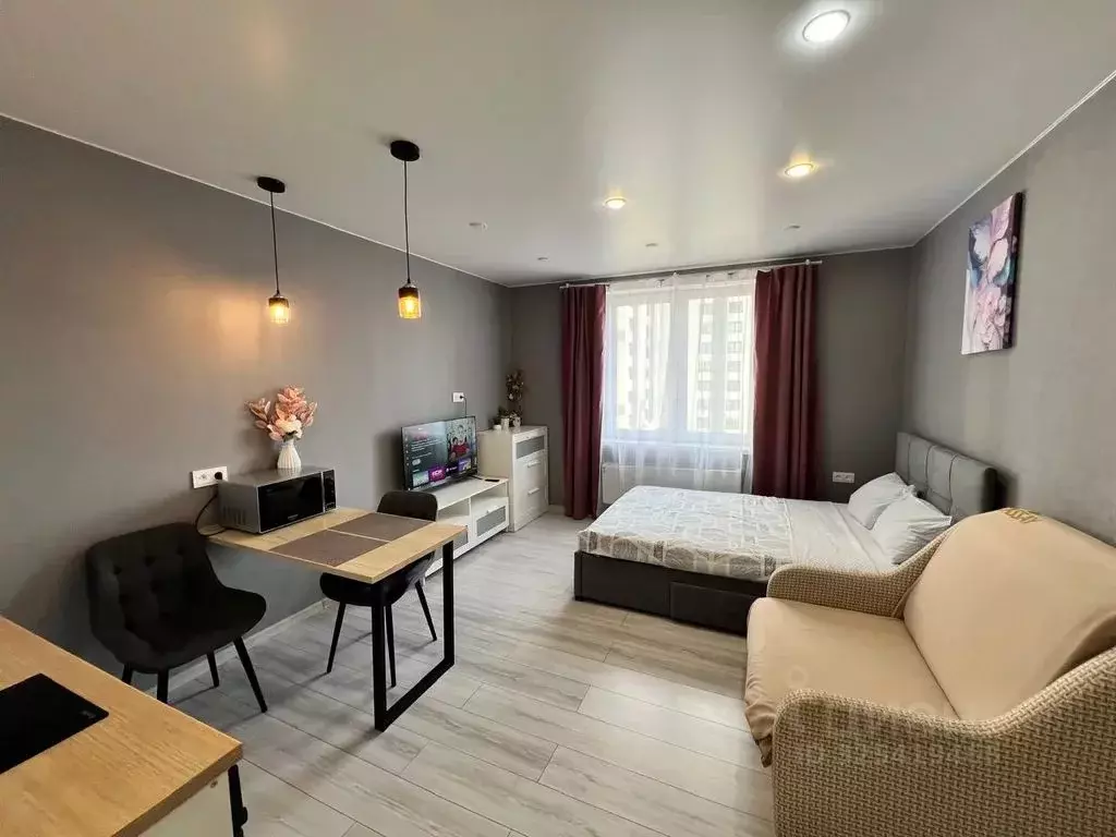 1-к кв. Московская область, Люберцы Инициативная ул., 7В (27.0 м) - Фото 1