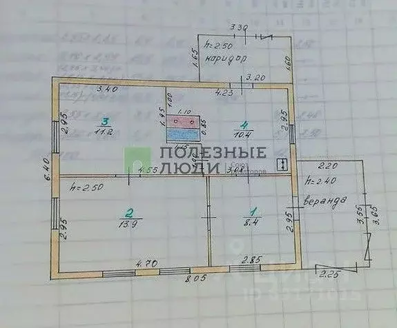 Дом в Орловская область, Кромской район, Кутафинское с/пос, д. ... - Фото 2