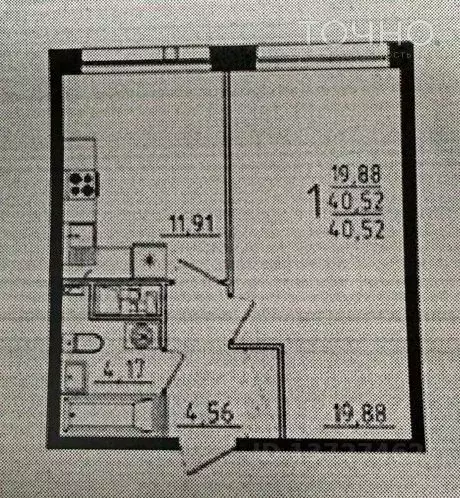 1-к кв. Пензенская область, Пенза Красная ул., 35 (40.3 м) - Фото 1