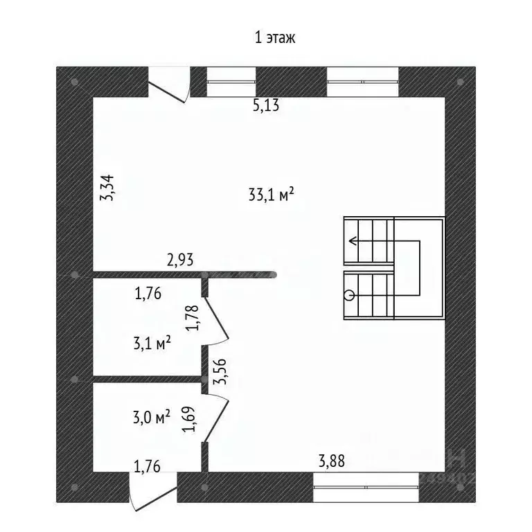Таунхаус в Башкортостан, Уфа Демская ул., 40Г (90 м) - Фото 1