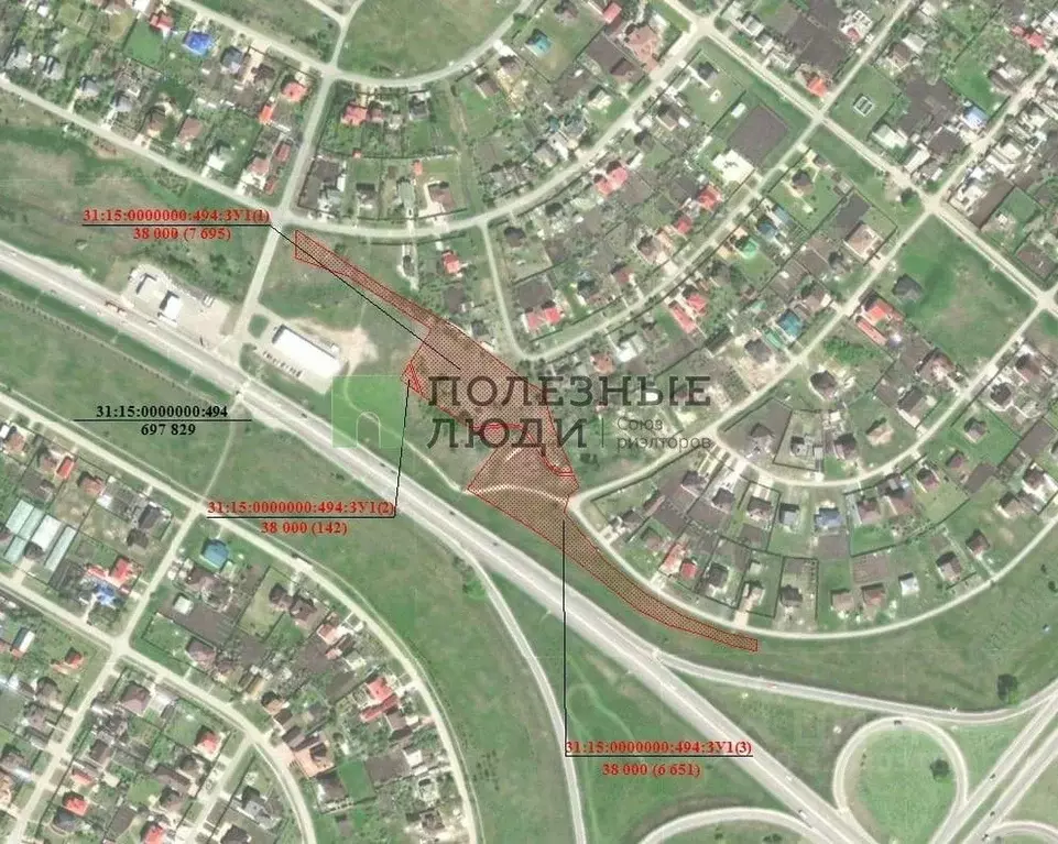 Участок в Белгородская область, Белгородский район, Новосадовское ... - Фото 2