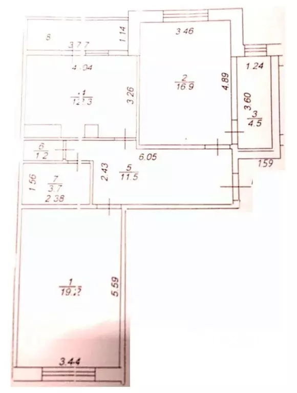 2-к кв. Тверская область, Тверь ул. Хромова, 25 (71.5 м) - Фото 2