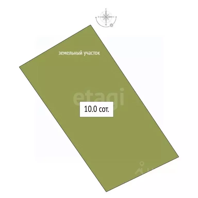 Участок в Новосибирская область, Искитимский район, Совхозный ... - Фото 2