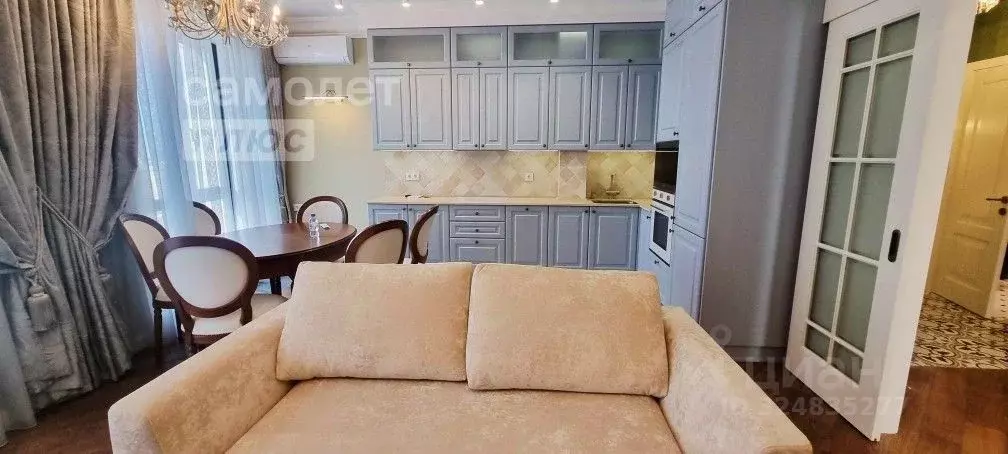 3-к кв. Москва ул. Народного Ополчения, 15К3 (82.4 м) - Фото 1