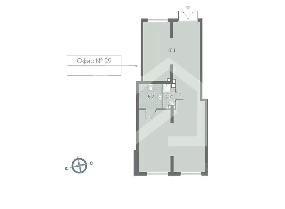 Помещение свободного назначения в Москва Производственная ул., 17 (89 ... - Фото 2