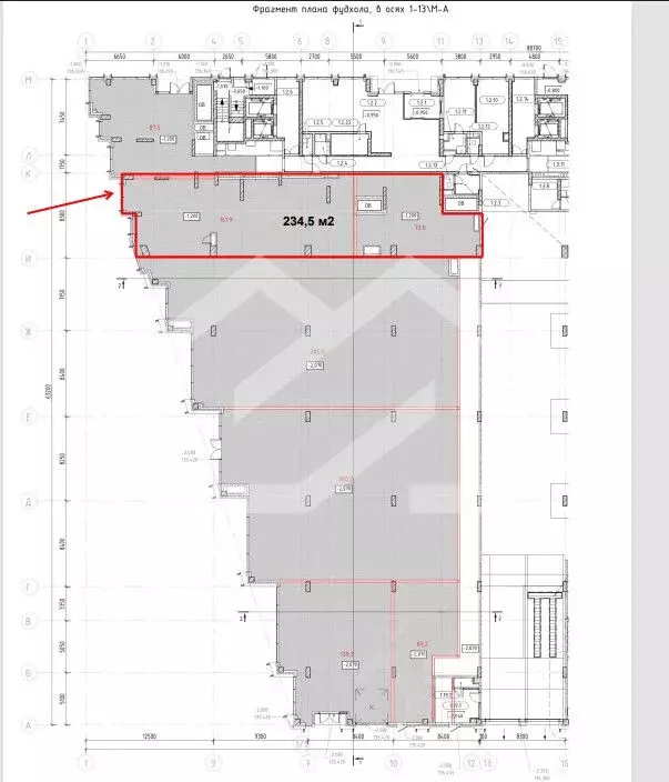 Помещение свободного назначения в Москва ул. Шеногина, 2 (235 м) - Фото 2