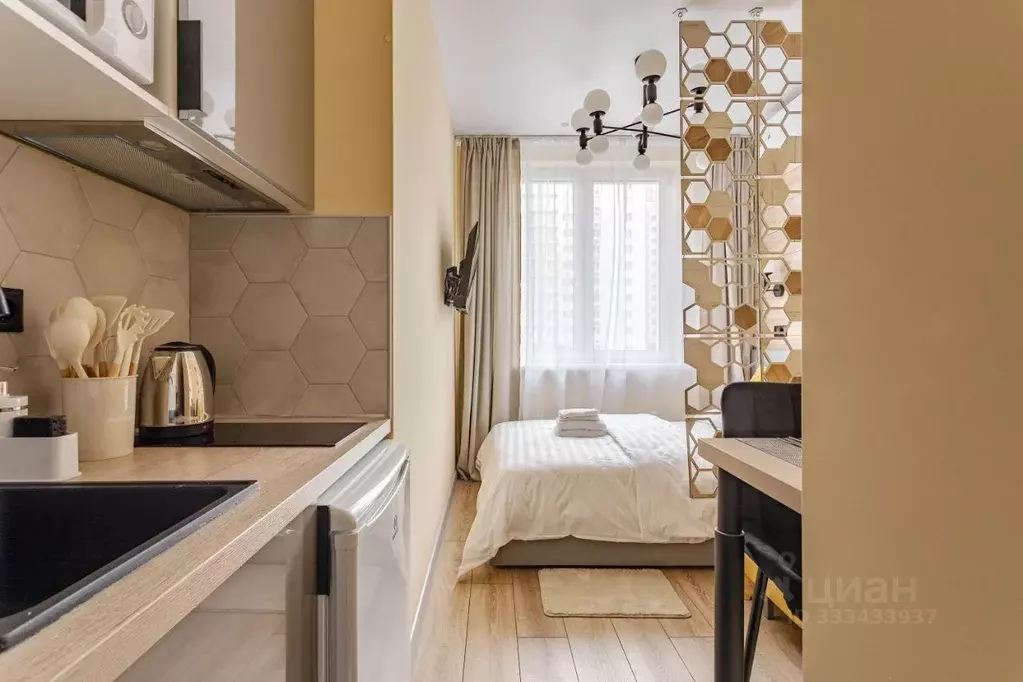 Студия Москва Березовая аллея, 19к3 (14.0 м) - Фото 1