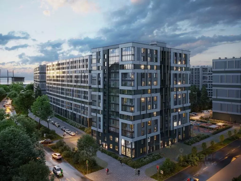 3-к кв. Санкт-Петербург ул. Виктора Конецкого, 5 (95.4 м) - Фото 1