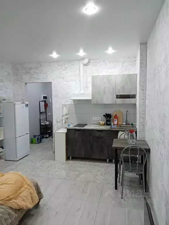 Студия Краснодарский край, Краснодар Новознаменский жилрайон, ул. ... - Фото 1