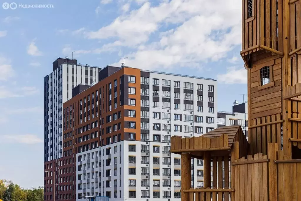 Квартира-студия: деревня Патрушева, улица Петра Ершова, 12 (30.9 м) - Фото 0