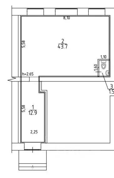 Торговая площадь в Пермский край, Пермь ул. Мира, 94 (58 м) - Фото 2