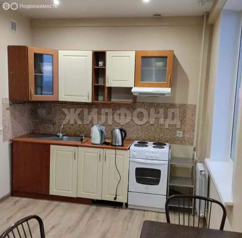 Квартира-студия: Новосибирск, Зыряновская улица, 61 (32.7 м) - Фото 1