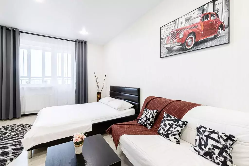 1-к кв. Татарстан, Казань просп. Победы, 139к3 (45.0 м) - Фото 2