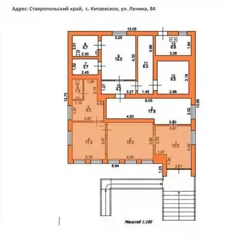 Помещение свободного назначения в Ставропольский край, Новоселицкий ... - Фото 2