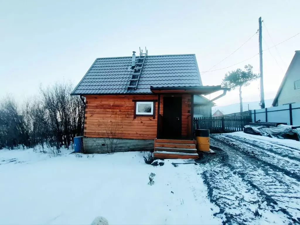 Дом в Красноярский край, Красноярск Здоровье СНТ, ул. Брусничный ... - Фото 1